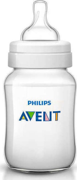 Philips Avent SCF563/17 Classic+ Μπιμπερό με Θηλή Αργής Ροής 1m+, 260ml