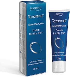 Boderm Tazarene 0.05% Κρέμα Τοπικής Εφαρμογής για Ξηρό Δέρμα 75ml