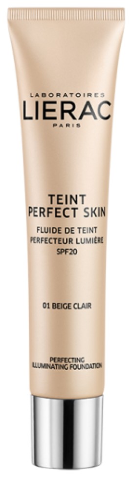 Lierac Teint Perfect Skin Perfecting Illuminating Fluid SPF20 01 Light Beige 30ml