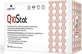 Libytec Q10Stat 60tabs (Συμπλήρωμα Διατροφής για τη Φυσιολογική Λειτουργία του Ανοσοποιητικού & Καρδιαγγειακού Συστήματος)