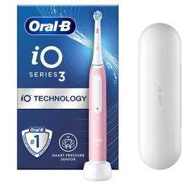 Oral-B iO Series 3 Magnetic Pink Ηλεκτρική Οδοντόβουρτσα & Θήκη 1τεμ