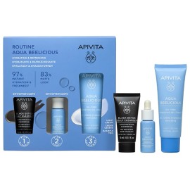 Apivita Aqua Beelicious Promo Pack με Oil-Free Hydrating Gel-Cream Ελαφριάς Υφής 40ml & Δώρο Gel Καθαρισμού 15ml & Aqua Beelicious Booster 10ml