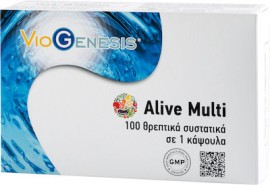 VioGenesis Alive Multi Συμπλήρωμα Διατροφής Πολυβιταμινών 60 Κάψουλες