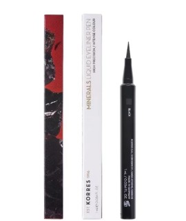 Korres Minerals Liquid Eyeliner Pen Black 01, 1ml