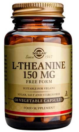Solgar L-Theanine 150mg Συμπλήρωμα Διατροφής με L-Θεανίνη 30 Φυτικές Κάψουλες