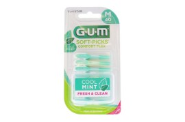 Gum 632 Soft-Picks Comfort Flex Cool Mint (Medium), 40τμχ.