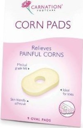 Vican Carnation Corn Pads Oval Αυτοκόλλητα Προστατευτικά Δακτύλων 9τμχ