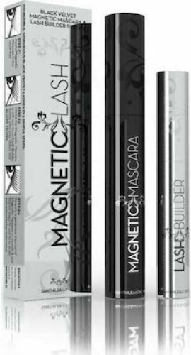 Dekaz Magnetic Mascara & Lash Builder, για μήκος και όγκο, σε μαύρο βελούδινο χρώμα 13gr