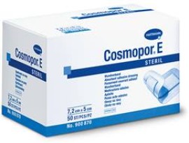 Hartmann Cosmopor E αυτοκόλλητη αποστειρωμένη γάζα6X10cm 1τεμ.