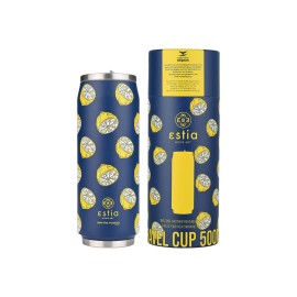Estia Ανοξείδωτος Θερμός Travel Cup Save The Aegean 500ml Citrus Infusion 01-22693