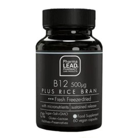 Pharmalead Black Range B12 500μg Plus Rice Bran 60veg.caps