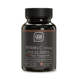 Pharmalead Black Range Vitamin C 1000mg Plus D3 2000IU 30veg.tabs