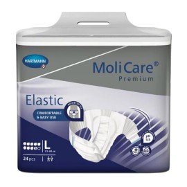 Hartmann Molicare Premium Elastic Night Πάνες Ακράτειας 9 Drops Large 115-145cm 24τμχ