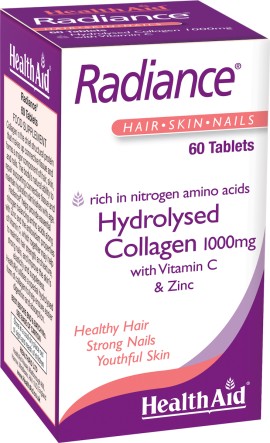 Health Aid - Radiance Συμπλήρωμα Διατροφής Με Κολλαγόνο 1000mg 60 ταμπλέτες