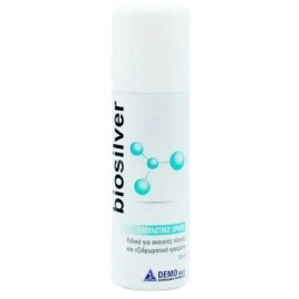 Biosilver Spray Επουλωτικό Spray Ειδικό για Ανοιχτές Πληγές και Τραύματα 125ml