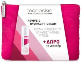 Tecnoskin Promo Revive & HydraLift Cream Κρέμα Προσώπου 50ml & Δώρο Νεσεσέρ