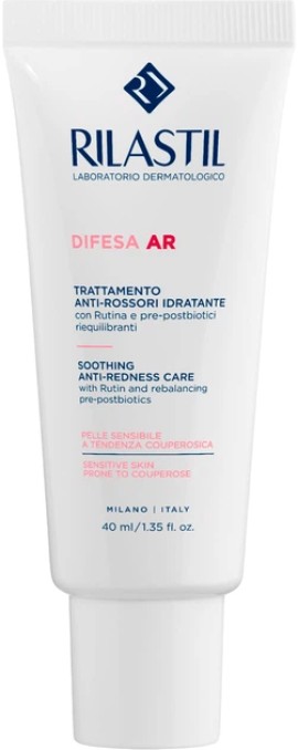 Rilastil Difesa AR Ενυδατική Κρέμα Κατά Της Ερυθρότητας 40ml