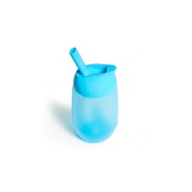 MUNCKHIN Simple Clean Straw Cup Κύπελλο Για Παιδιά Μπλε 12m+, 296ml