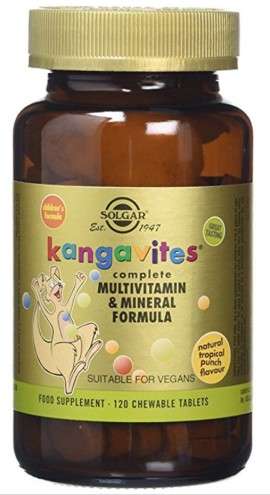 Solgar Formula Kangavites 60 μασώμενες ταμπλέτες Tropical Punch