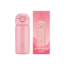Estia Παιδικός Θερμός Wonder Bottle Save The Aegean 350ml Candy Pink 01-23515