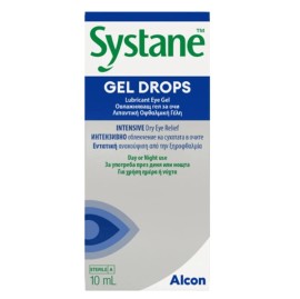 Alcon Systane Gel Drops Λιπαντική Οφθαλμική Γέλη 10ml