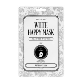 Kocostar White Happy Mask Μάσκα Προσώπου με Νιασιναμίδη 1τεμ
