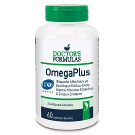 Doctors Formulas Omega Plus Φόρμουλα Ιχθυελαίων, 60 Ταμπλέτες