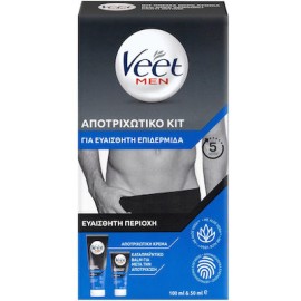 Veet For Men Intimate Kit, Αποτριχωτική Κρέμα Για Την Ευαίσθητη Περιοχή Του Άντρα 100ml & Aftercare Balm 50ml