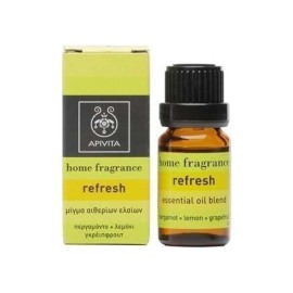 Apivita Essential Oil Refresh Μίγμα Αιθερίων Ελαίων με Περγαμόντο, Λεμόνι & Γκρειπφρούτ 10ml