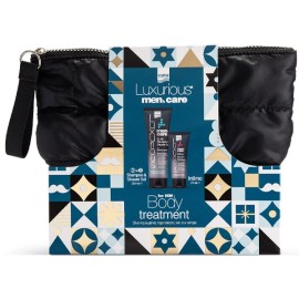 Intermed Promo Luxurious Mens Care Σαμπουάν & Αφρόλουτρο 2σε1 για τον Άνδρα 250ml + Intimo Καθαριστικό για την Προσωπική Υγιεινή 75ml & Δώρο Νεσεσέρ