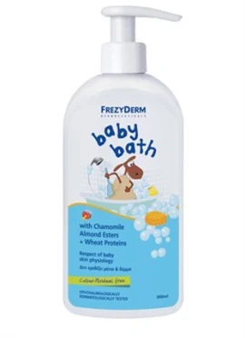 Frezyderm Baby Bath Απαλό Βρεφικό Αφρόλουτρο 200ml+100ml free