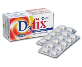 Uni-pharma D3 Fix 1200 IU  Tablets 60tabs 60 Δισκία