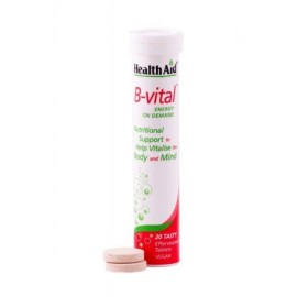 Health Aid B-vital με Γεύση Βερύκοκο, 20 eff. tabs