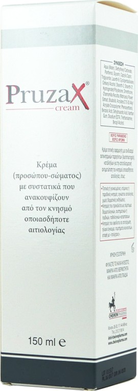 Cheiron Pharma PRUZA X cream Αντικνησμώδης Κρέμα Για πρόσωπο-Σώμα 150ml