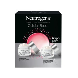 Neutrogena® PROMO Cellular Boost SPF20 Αντιγηραντική Κρέμα Ημέρας 50ml - ΔΩΡΟ Cellular Boost De Ageing Night Renew Αντιγηραντική Κρέμα Νυκτός 50ml