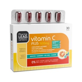 Pharmalead Vitamin C Plus 1500mg with Quercetin, Elderberry and Holy Basil 30tabs
