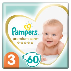 Pampers Premium Care Μέγεθος 3 [6-10kg] 60 Πάνες