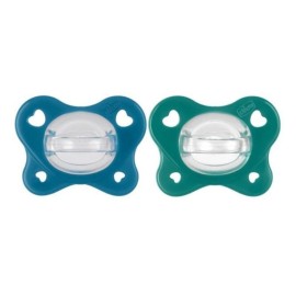 Chicco Physioforma Dual Soft Πιπίλα Σιλικόνης 16-36m 2τεμ