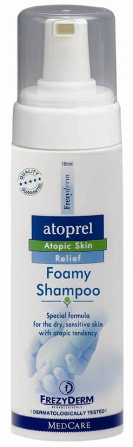 Frezyderm Atoprel Foamy Shampoo Αφρώδες Σαμπουάν Για Ατοπική Επιδερμίδα 150ml