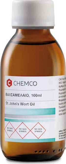 Chemco St. Johns Wort Oil 100ml - Βαλσαμέλαιο Για Επούλωση, Εγκαύματα & Κατακλίσεις