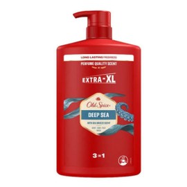 Old Spice Deep Sea Shower Gel & Shampoo XL 3-in-1 Αφρόλουτρο & Σαμπουάν για Άνδρες 1Lt