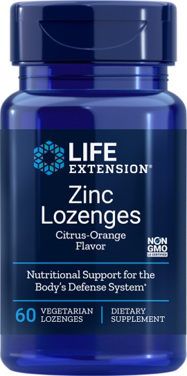 Life Extension Zinc Lozenges , 60 lozenges