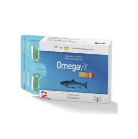 Uplab Omegavit Epa & Dha Συμπλήρωμα Διατροφής με Ωμέγα-3 Λιπαρά Οξέα 1000mg 30caps
