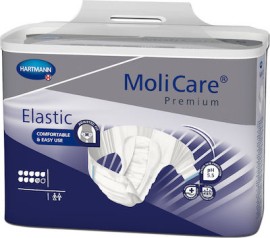 Hartmann Molicare Premium Elastic Night Πάνες Ακράτειας 9 Drops Large 24τμχ