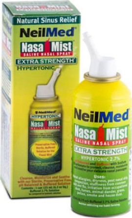 NeilMed Nasa Mist Saline Spray Hypertonic 2.7% Υπέρτονο Ρινικό Σπρέι 125ml