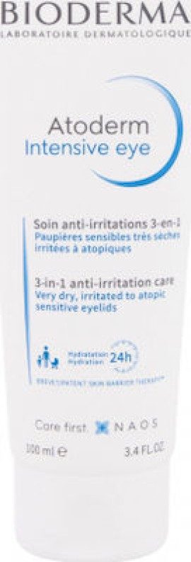 Bioderma Atoderm Intensive Eye Cream 3-in-1 Anti-Irritation Care Καθημερινή Φροντίδα για τα Ερεθισμένα Βλέφαρα 100ml