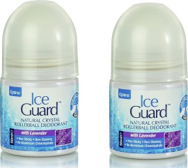 Optima Naturals Ice Guard Natural Crystal With Lavender Deodorant Roll-On 50ml & το Δεύτερο Προϊόν 50%