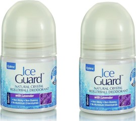 Optima Naturals Ice Guard Natural Crystal With Lavender Deodorant Roll-On 50ml & το Δεύτερο Προϊόν 50%