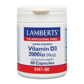 Lamberts Vitamin D3 2000iu 50mg 60 κάψουλες