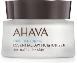 Ahava Time To Hydrate Essential Day Moisturizer Normal To Dry Skin Day Cream 50ml